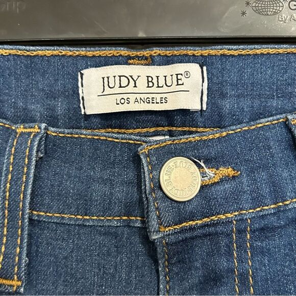 Judy Blue Memphis high waist super flare bell bottom jeans women’s size 9 / 29 - Picture 4 of 8